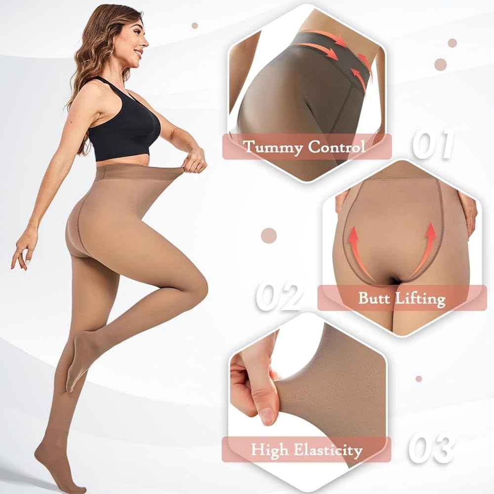 [SOLD]Fleece Lined Womens Thermal Tights